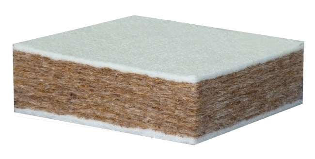 4CM厚度无胶水椰棕板-环保床垫内芯
