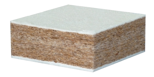 5CM厚度无胶水椰棕板-环保床垫内芯
